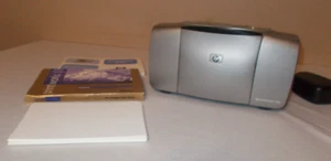 HP PhotoSmart 130 Standard Inkjet Printer & Photo Printing Guide & White Cards - Picture 1 of 7