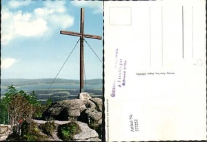 377252,Gipfelkreuz Bärnstein Bärenstein b. Aigen m. Moldaublick - Bild 1 von 1