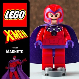 LEGO MAGNETO SH0031/SH031 MINIFIGURA X-MEN MARVEL SUPER HÉROES - Picture 1 of 7