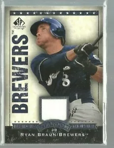 2008 SP Legendary Cuts Destination Stardom Memorabilia #RB Ryan Braun (ref50898 - Picture 1 of 1