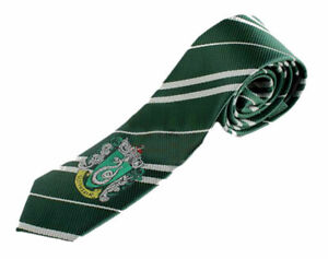 For Harry Potter Fans Slytherin Halloween Costume Cosplay neckwear necktie tie