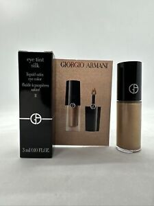 ARMANI Eye Tint Silk Rose Ashes 11 Liquid Eyeshadow LARGE travel size 0.10oz 3ml
