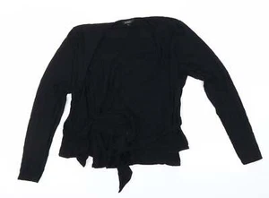 Camiseta básica de algodón negro Linea talla L cuello en V - Imagen 1 de 12