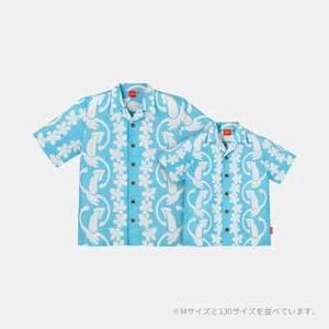 Nintendo TOKYO Dancing Squid Aloha Shirt Splatoon M L 130 size - Picture 1 of 17