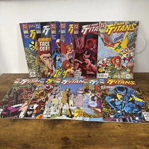 TEAM TITANS #4-14 1992 Series Set Lot - Picture 1 of 7