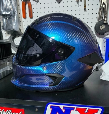 Capacete Ruroc Atlas 3.0 - Nebula Carbon XS - Com viseira de fumaça escura EOX - Imagem 1 de 4