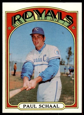 Topps Set Break 1972 Paul Schaal #177 casi nuevo-como nuevo o mejor Foto 1 de 2