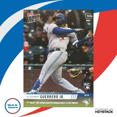 2019 Topps Now Vladimir Guerrero Jr. #229 RC Toronto Blue Jays - Image 1 of 4