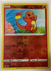 Charmander Reverse Holo Sword & Shield Vivid Voltage 23/185 - Picture 1 of 1