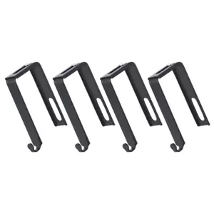 4pcs Universal Partition Hanger Adjustable Cubicle Hooks for Door Panels - Picture 1 of 12