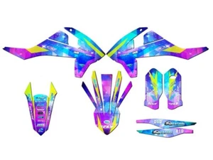 2016-2018 SXF SPACE KADET Galaxy Senge Graphics Kit Compatible with KTM - Bild 1 von 10