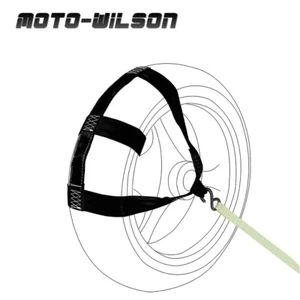 Universal Motorcycle Rear Wheel Tie down Strap For Motorcycle Boats Trailers - Picture 1 of 9