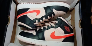 Nike Air Jordan 1 'Atmosphere Infrared 23' schwarz Gr. 7 Y - Bild 1 von 10