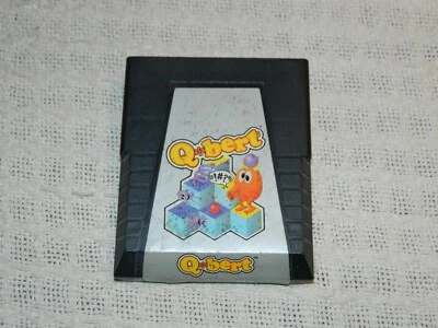 Qbert (Atari 2600, 1983) *Authentic TESTED WORKS* - Image 1 of 3