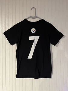 Ben Roethlisberger #7 Steelers T-Shirt Jersey NFL - Picture 1 of 7