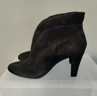 ¡¡OFERTA!!   Botines Eric Michael de gamuza azul marino.  Mujer US 7 Nuevo Foto 1 de 4