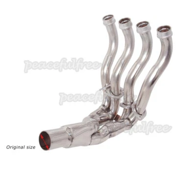 Silenciadores de escape sistema completo tubo enlace cabezal para Suzuki GSXR 600 750 2006-2007 Foto 1 de 4