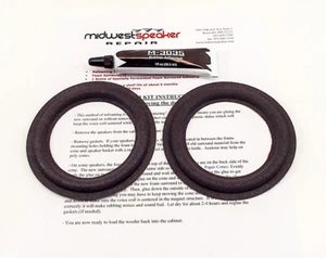 Mirage M-3si M-7si 5" Midrange Foam Kit - Riparazione Altoparlanti - 2 Surround - Foto 1 di 2