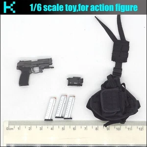 Y46-86 1/6scale DAMTOYS 78095 RUSSIAN SPETSNAZ MVD SOBR-Pistol & Holster - Picture 1 of 3