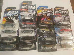 Hot Wheels Fast And Furious Lot Of 17 - Picture 1 of 9