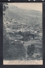 Cartolina Brusson Valle dell'Evancon Panorama dal Colle di Joux B732