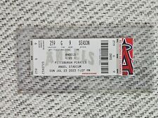 Los Angeles Angels Ohtani Back to Back Home Run Full Unused Ticket 7/19/23