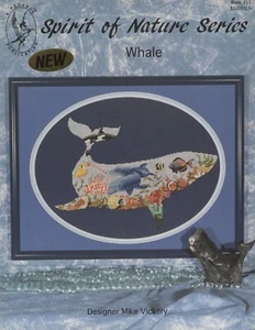 Libro bordado punto de cruz contado serie Whale Spirit of Nature 353 Pegaso - Imagen 1 de 2