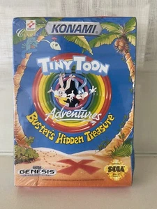 TINY TOON Adventures BUSTER'S HIDDEN TREASURE Sega GENESIS FACTORY SEALED NEW - Picture 1 of 7