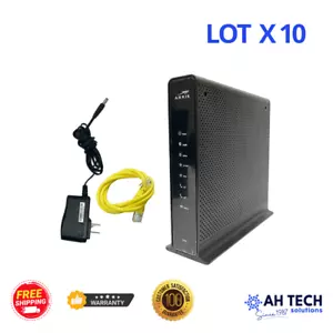 Lot X10 Arris TG1682G XB3 Dual-Band WiFi Telephony Cable Modem - Free Shipping - Picture 1 of 4
