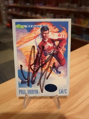 1993 Classic Hockey Draft Paul Kariya Hockey Auto RC #113 Autograph. Very Cool! - Image 1 of 4
