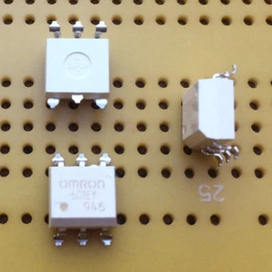 SPNO Solid State Mosfet Relay 0.2A ac dc 600Vpk 5kV Optocoupler G3VM-601EY SMD-6 - Picture 1 of 8