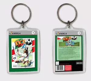KICK OFF 2 COMMODORE AMIGA LLAVERO KEYRING - Imagen 1 de 1