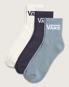 Pack de 3 calcetines clásicos Vans para hombre medio redondo (6,5-9) azul noche parisino nuevos con etiquetas - Imagen 1 de 3