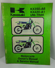 Kawasaki Kx250-A6 Kx420-A1 Uni-Track 1980 Shop Repair Owner's Service Manual