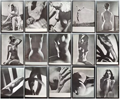 THE NUDE IN CZECH PHOTOGRAPHY, 1967, SET OF 15 PHOTOGRAPHS, DRTIKOL, HAK, FUNKE - Image 1 of 4