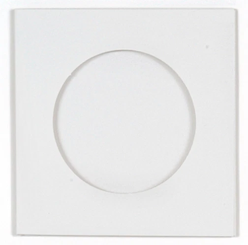 Paquete de 200 fundas de CD/DVD de cartón BLANCO BRILLANTE con orificio de vista de ventana (sin solapa) Foto 1 de 1