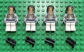 Lego Hydra Henchman X4 Minifigure Chitauri sh0171 76030 76041 Marvel Super Rare