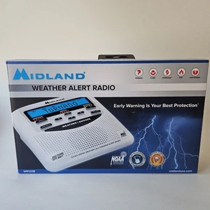 Midland Weather Radio WR-120 Public Alert NOAA Emergency Storm Alert Hazards - Picture 1 of 4