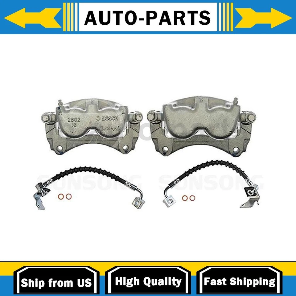 Pinza de freno delantera con mangueras lado conductor pasajero compatible con Mazda B3000 B4000 2002 Foto 1 de 4