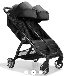 Baby jogger City Tour 2 Double Stroller Pitch Black Boxed New - Picture 1 of 13