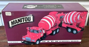 Manitou Mack R Model Mixer 1:34 First Gear~Made for 1998 Toy Truck Show Vintage - Picture 1 of 12