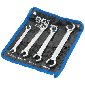 Bremsleitung Schlüssel Zollwerkzeug Satz zöllige Ringschlüssel offen Zollgrößen - Bild 1 von 9