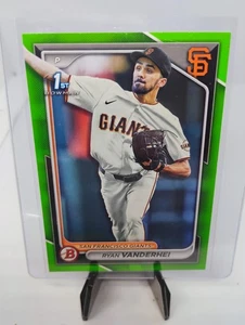 2024 Bowman 1st Neon Green /399 Ryan Vanderhei BP-15 - Picture 1 of 2