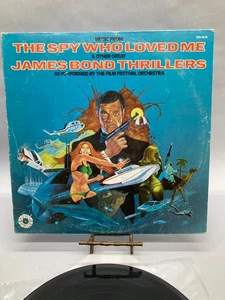 James Bond The Spy Who Loved Me Soundtrack Vinyl LP 1977 Record SPB-4079 - Picture 1 of 5