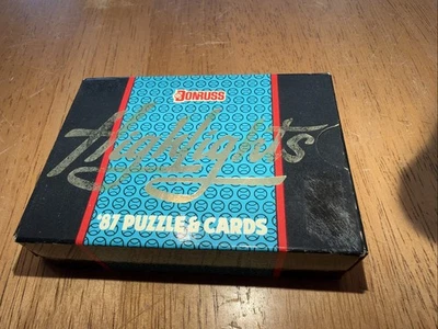 Juego de 56 cartas Donruss Highlights 1987 Clemente Puzzle McGwire Boggs nunca abierto Foto 1 de 3