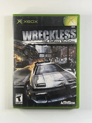 Wreckless: The Yakuza Missions (Microsoft Xbox, 2002) Xbox, NO Manual & Tested! - Image 1 of 4