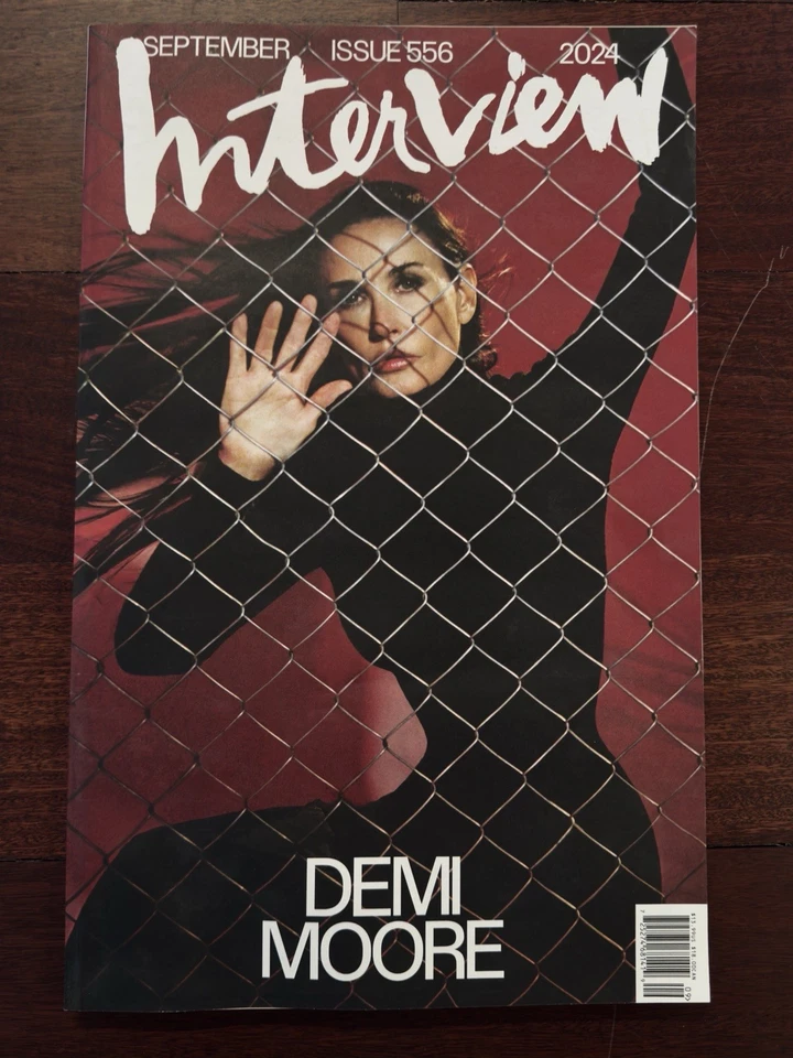 INTERVIEW MAGAZINE ISSUE 556 FALL 2024 DEMI MOORE CHAPPELL ROAN SELENA GOMEZ - Image 1 of 1