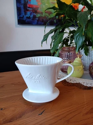 ⭐ Melitta Coffee Filter 102 White Porcelain ⭐ - Image 1 of 4