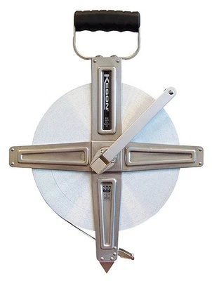 SNR100M Nylon-Reinforced Steel Blade Tape Measure with Stainless Steel Housing - Image 1 of 3