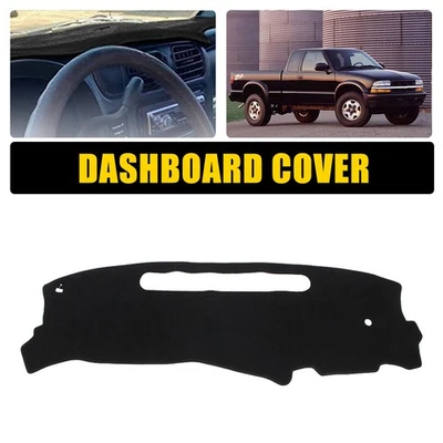 Cubierta de salpicadero de protección UV para Chevrolet S10 1998 1999 2000 2001-04 antideslizante Foto 1 de 4